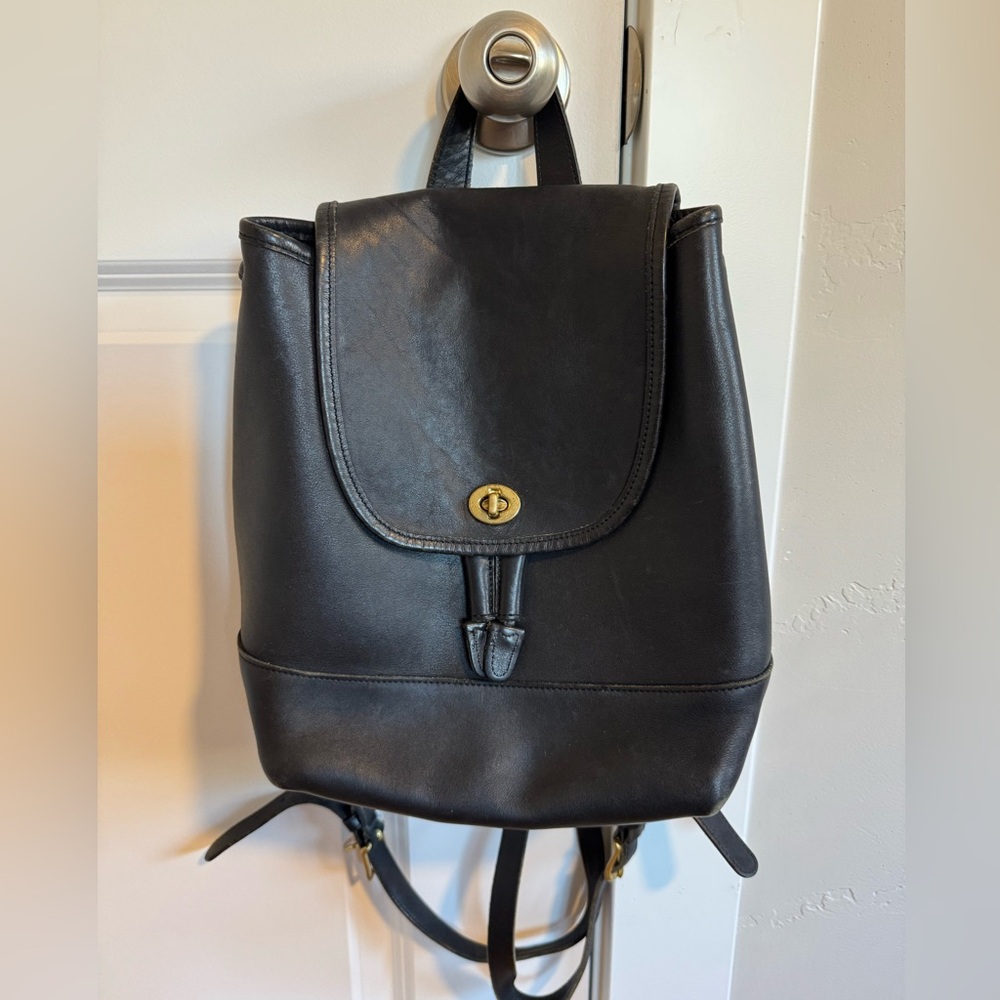 Vintage Coach Leather backpack